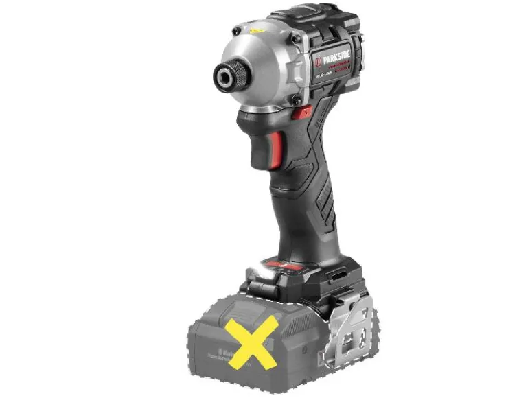 Accu-slagschroevendraaier 1/4" 20 V zonder accu en lader<PARKSIDE PERFORMANCE® Hot