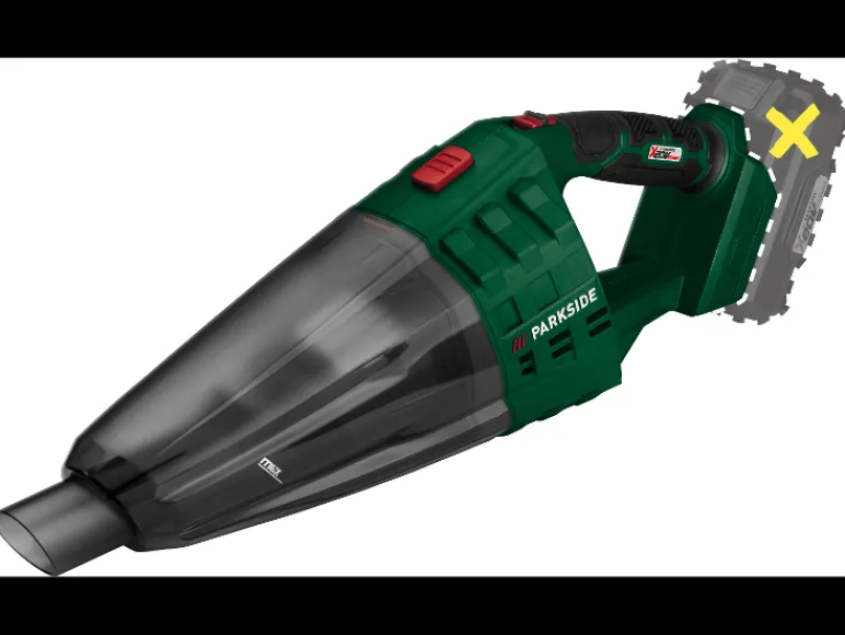 Accu-steelstofzuiger 20 V zonder accu en lader<PARKSIDE® Online