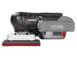 Accu-vlakschuurmachine of -excentrische schuurmachine 20 V zonder accu en lader<PARKSIDE PERFORMANCE®