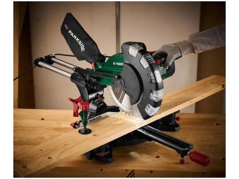 Afkortzaag met verstekfunctie 2000 W - zaagblad 254 mm<PARKSIDE® Sale