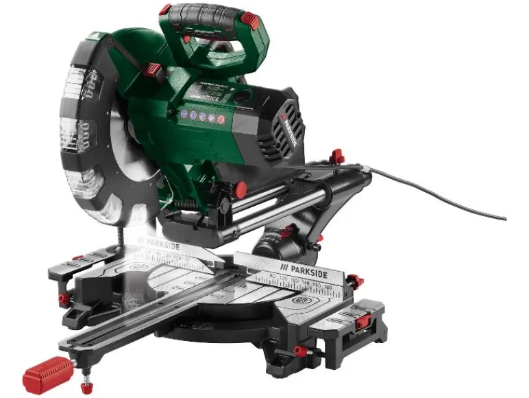 Afkortzaag met verstekfunctie 2000 W - zaagblad 254 mm<PARKSIDE® Sale