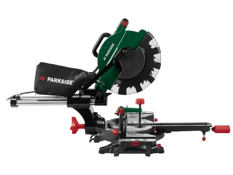 Afkortzaag met verstekfunctie 2000 W - zaagblad 254 mm<PARKSIDE® Sale