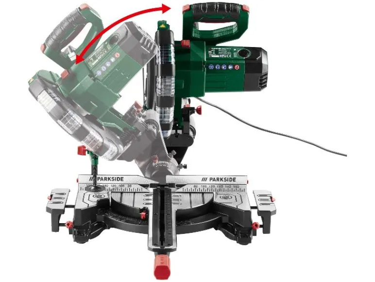 Afkortzaag met verstekfunctie 2000 W - zaagblad 254 mm<PARKSIDE® Sale