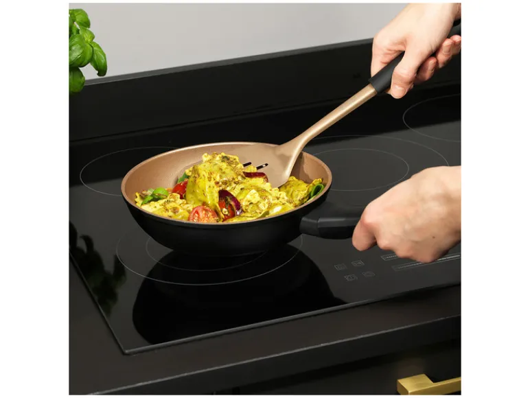 Aluminium braadpan Opulence collectie zwart/goud<Russell Hobbs Best