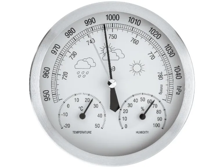 Analoog weerstation Ø 13 cm<AURIOL® Outlet