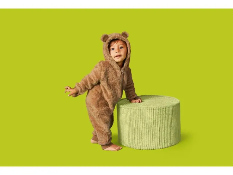 Baby fleece onesie<lupilu® Hot
