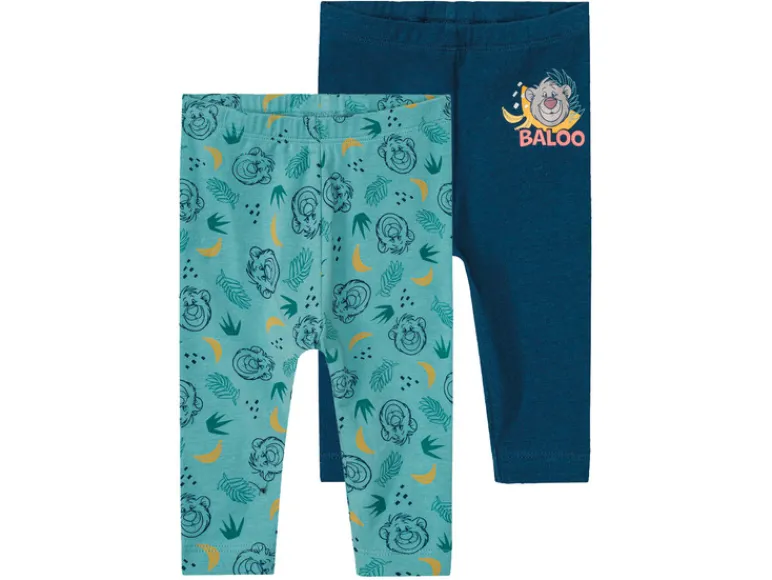 Baby leggings, 2 stuks, met hoog bio-katoengehalte< Clearance
