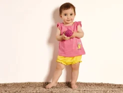 Baby meisjes zomerset 3-delig, van zuiver biologisch katoen<lupilu® Outlet