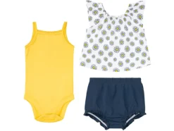 Baby meisjes zomerset 3-delig, van zuiver biologisch katoen<lupilu® Outlet
