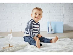 Baby romper, 2 stuks, met kruisknopen<KANZ Hot