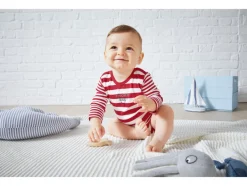Baby romper, 2 stuks, met kruisknopen<KANZ Hot