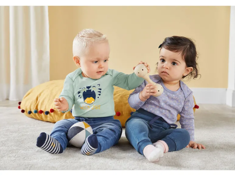 Babymeisjes rompertjes, 5 stuks, van zuivere bio-katoen<lupilu® New