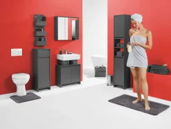 Badkamerkast met wasmand Oslo<LIVARNO home Outlet
