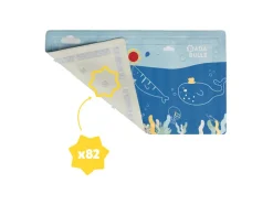 Badmat met thermometer Zeedieren<Badabulle
