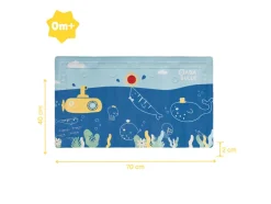 Badmat met thermometer Zeedieren<Badabulle