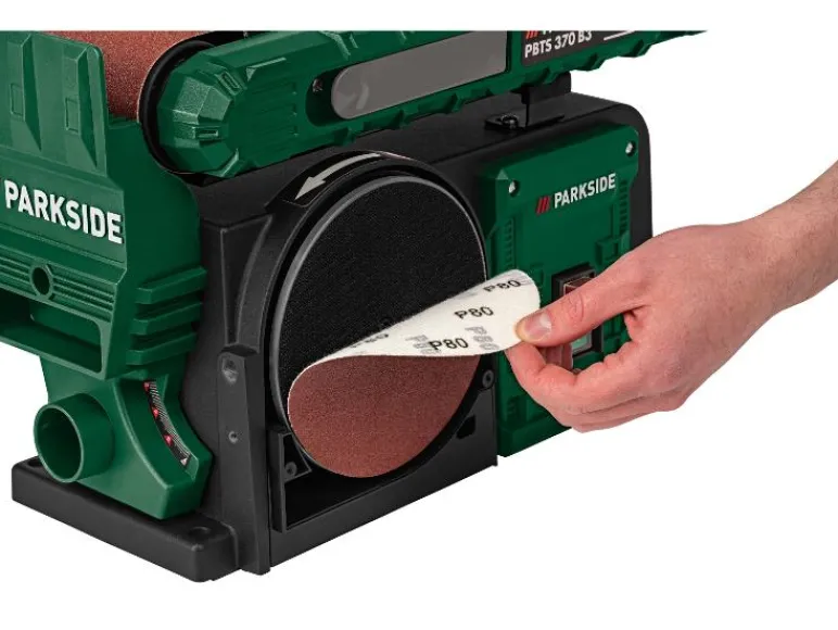 Band- en schijfschuurmachine 370 W<PARKSIDE® Discount