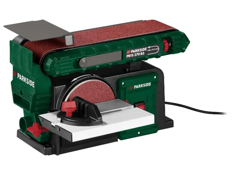 Band- en schijfschuurmachine 370 W<PARKSIDE® Discount