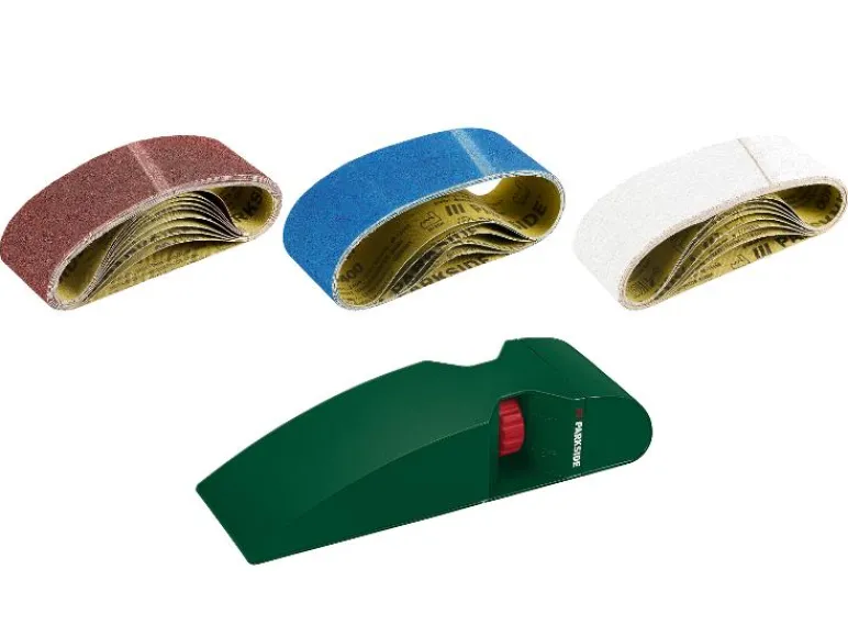 Bandschuurpapierset of handschuurmachine voor bandschuurpapier<PARKSIDE® Outlet