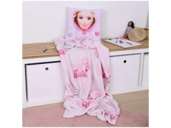 Barbie Deken met kussen 100 x 150 cm< Clearance