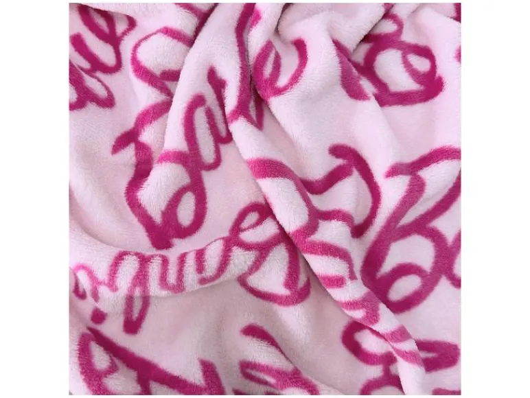 Barbie Deken met kussen 100 x 150 cm< Clearance
