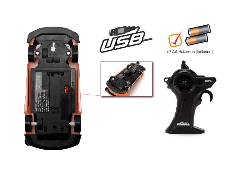 Bestuurbare auto's Fast & Furious Drift Twin Pack 1:24<Jada Sale