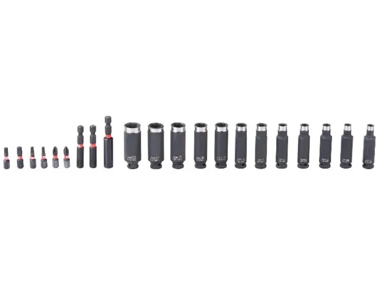 Bit- en krachtdoppenset 1/4"<PARKSIDE PERFORMANCE® Online