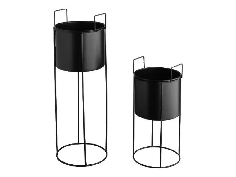 Bloempotset met standaard<LIVARNO home New