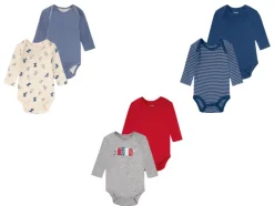 Body's voor babyjongens, set van 2, van bio-katoen<lupilu® Outlet