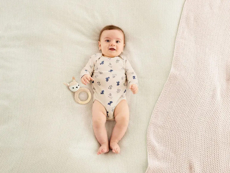 Body's voor babyjongens, set van 2, van bio-katoen<lupilu® Outlet