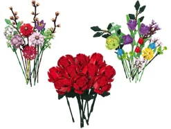 Bouwstenen bloemenboeket<lupilu® Clearance