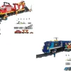 Bouwstenen set trein<Playtive Clippys New