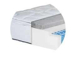 Boxspringmatras met pocketveringkern en comfortschuim topper Royal Flex<BeCo Online