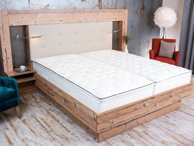 Boxspringmatras met pocketveringkern en comfortschuim topper Royal Flex<BeCo Online