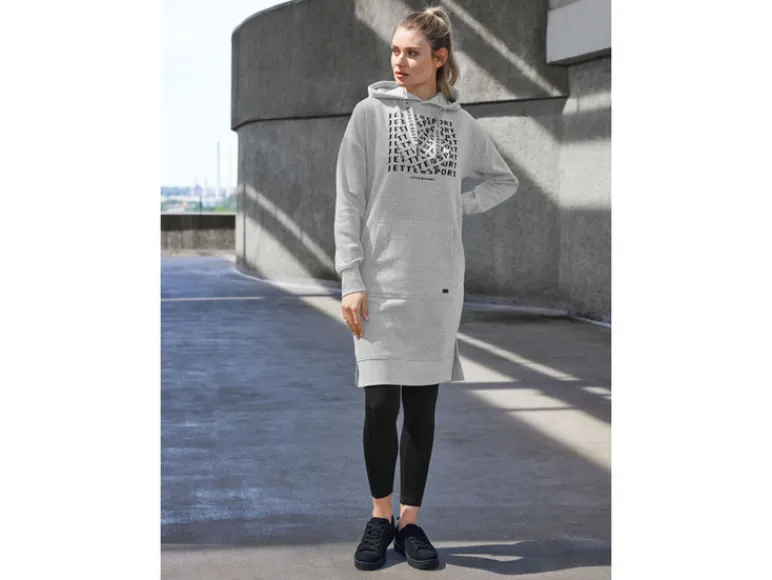 by Jette Sport dames sweaterjurk met katoen<CRIVIT Discount