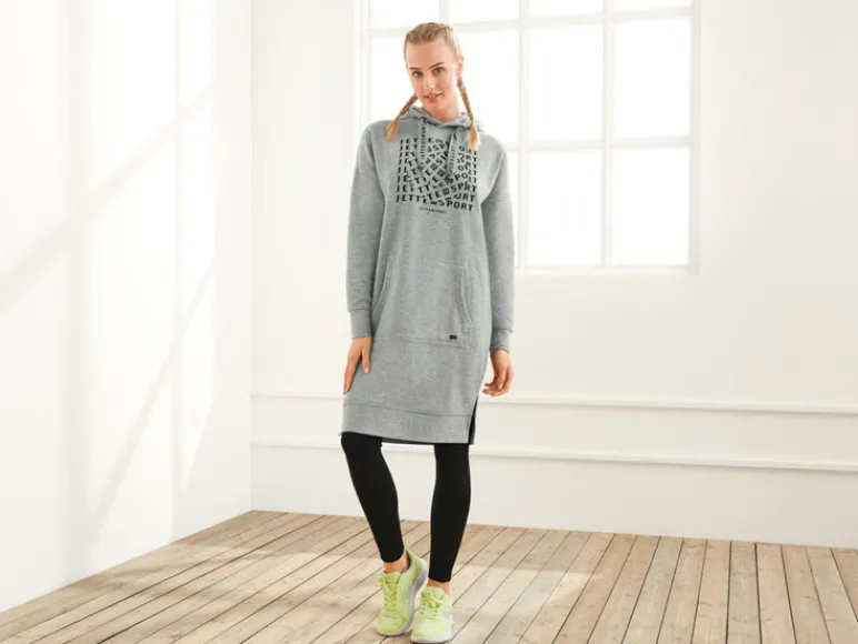 by Jette Sport dames sweaterjurk met katoen<CRIVIT Discount