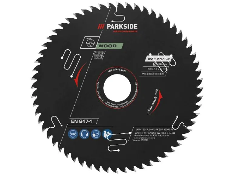 Cirkelzaagblad 190 mm<PARKSIDE PERFORMANCE® Sale