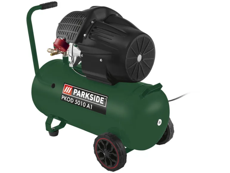 Compressor met 2 cilinders 50 L<PARKSIDE® Clearance