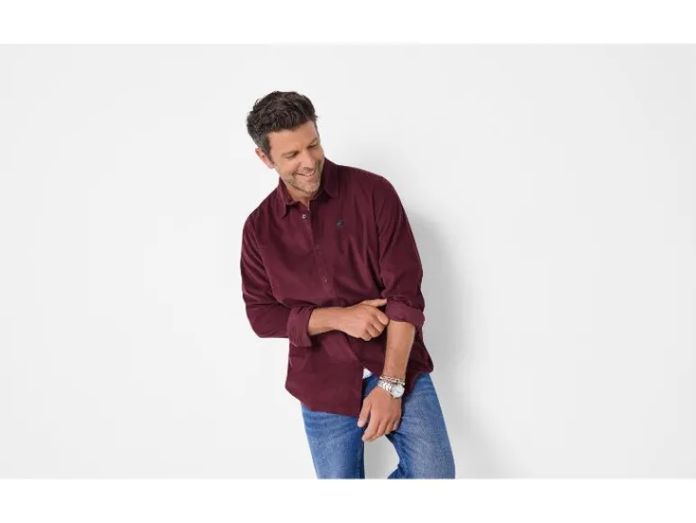 Corduroy heren overhemd<esmara Men Clearance