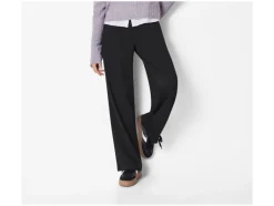 Dames flanellen broek - Wide leg<esmara® Online