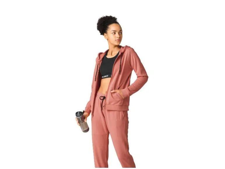 Dames hoodie met rits<CRIVIT New