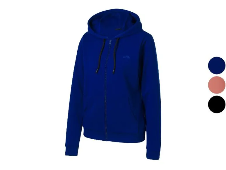 Dames hoodie met rits<CRIVIT New