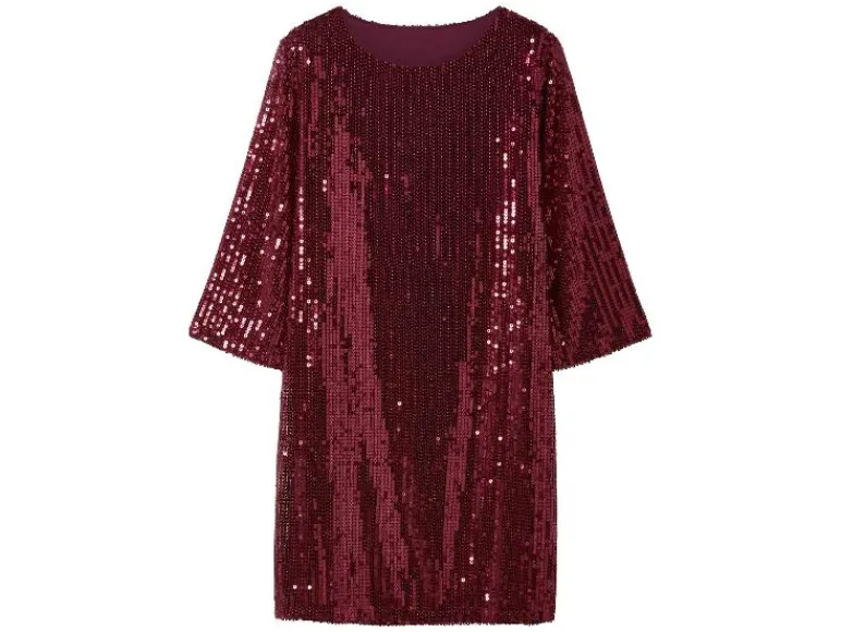 Dames jurk met pailletten<esmara® Clearance