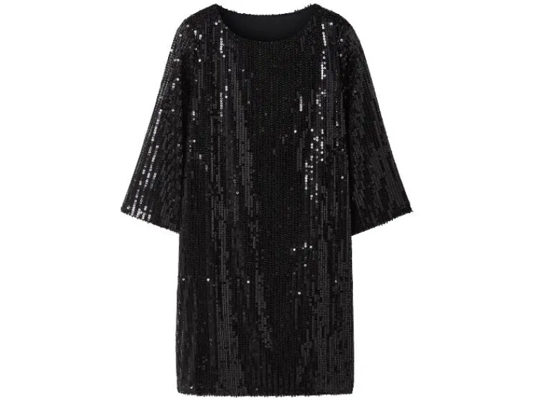 Dames jurk met pailletten<esmara® Clearance