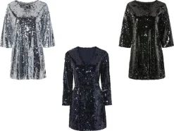 Dames jurk met pailletten<esmara® Sale