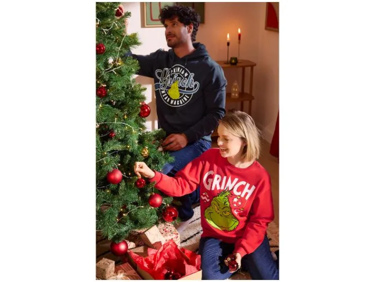 Dames kersthoodie of trui The Grinch< Outlet
