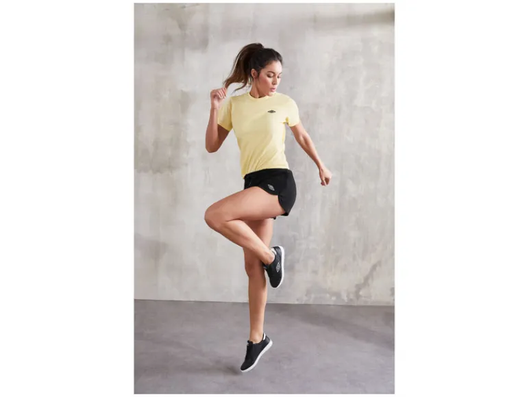 Dames korte sportbroek met elastische tailleband<UMBRO Best