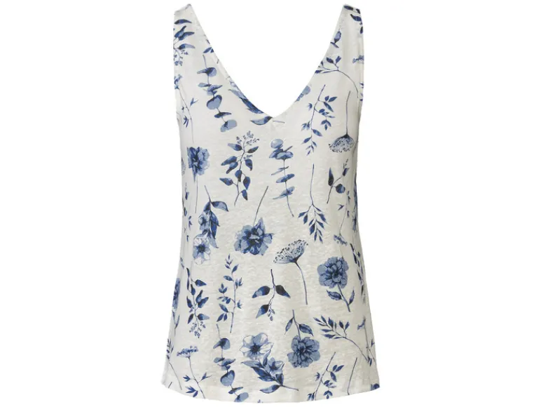 Dames linnen top<esmara® New