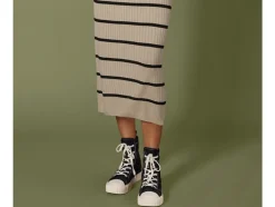 Dames midi-gebreide jurk<esmara® Sale