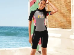 Dames neopreen shorty met sleutelzakje<Mistral Best
