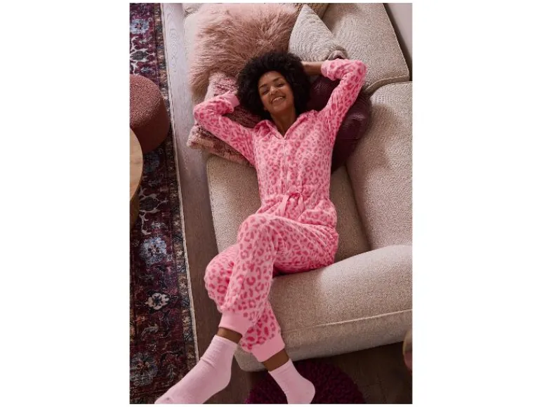 Dames pluche jumpsuit<esmara® Hot